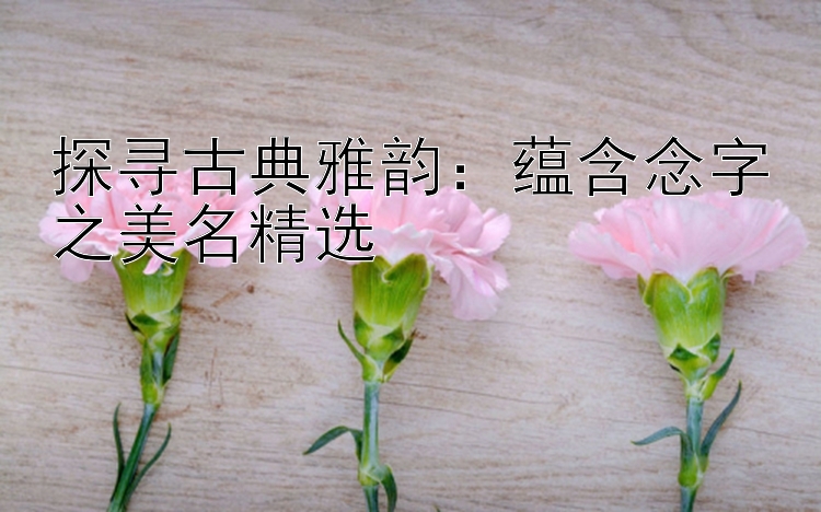 探寻古典雅韵：蕴含念字之美名精选